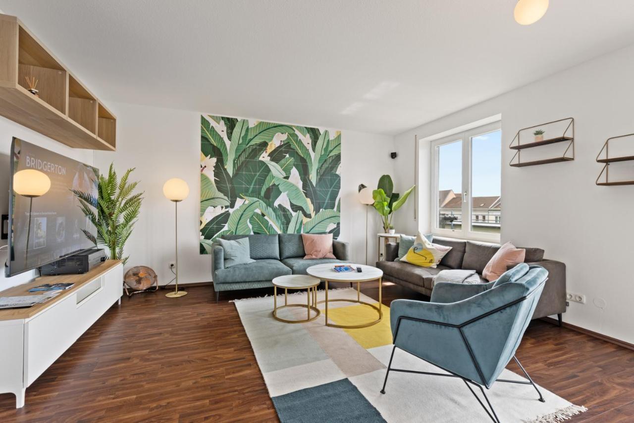 Arbio I Premium Penthouse Apartment Augsburg Exterior foto