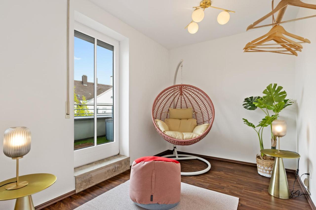 Arbio I Premium Penthouse Apartment Augsburg Exterior foto